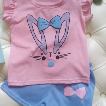 Костюм зайчик (синий)