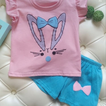 Костюм зайчик (берюзовый)