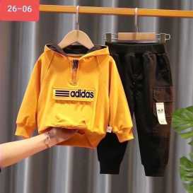 Спортивный костюм adidas желтый