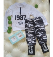 Спортивный костюм 1987(White)