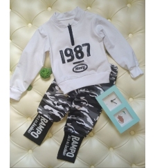 Спортивный костюм 1987(White)